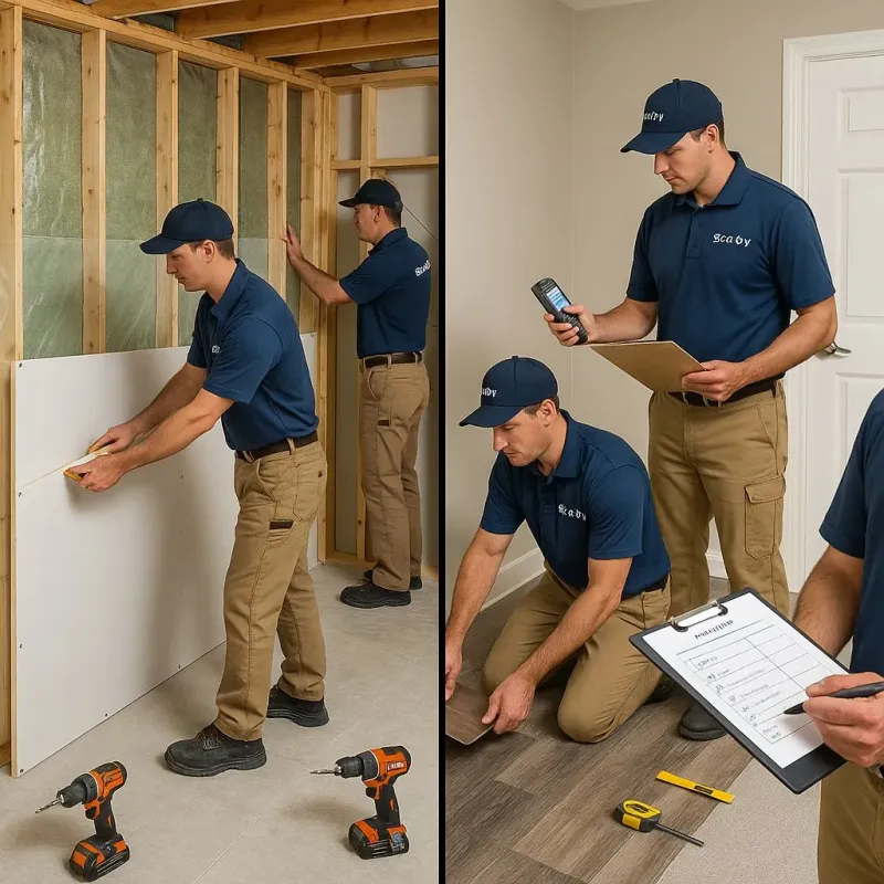 Repairs and Reconstruction process in Fruitland, ID